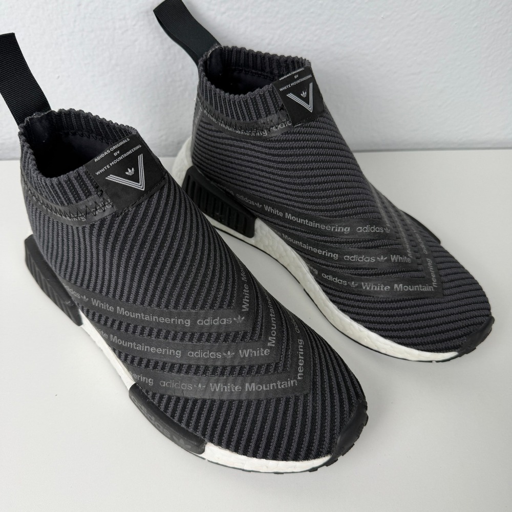 Adidas NMD CS1 White Mountaineering S80529 Men's 6 Gray Black Boost Sneakers